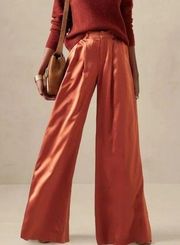 Corey Lynn Calter Petra Trousers in Dark Orange M NWT