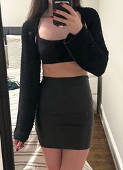 Leather Skirt size XS