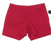 Red Khaki Shorts