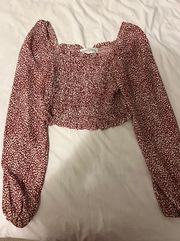 Pants Store Smocked Long Sleeve Shirt