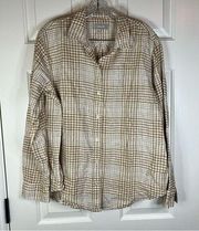 Everlane Linen Button Down Top, Size 10. Practical and Comfy. Excellent Cond