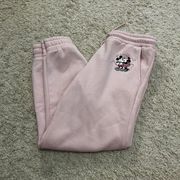 Walt  Mickey And Minnie Pink Sweatpants Size Small