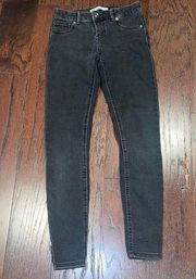 BERSHKA DENIM Women’s Black Push Up Skinny Jeans Size 2