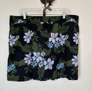 Floral Skort ~ XXL