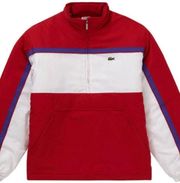 X Lacoste Red Pullover