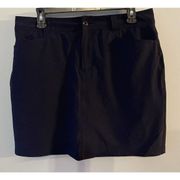 EUC Eddie Bauer Adventurer 2.0 Navy Blue Skort Women’s Size 10 Pockets Shorts