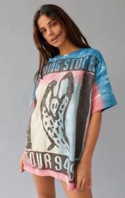 Urban Outfitters Rolling Stones Tie Dye S/M