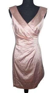 BLUSHING Pink Sleeveless Dress Tahari