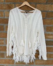 Love sam fringe sweater xtra small