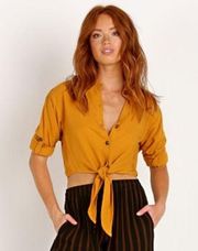 Faithful The Brand Beau Rivage Butterscotch Shirt