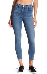 J brand Alana Two Tone high rise cropped jeans. Size 27.
