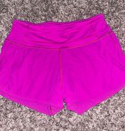 pink lulu shorts 