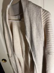 Tan knitted cardigan