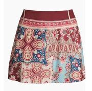 Johnny Was Active L Thena Paisley Active Miniskirt Skort Large