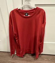 Red  Crewneck