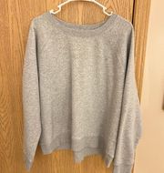 Gray Crewneck Sweatshirt