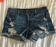 Holister Blue Jean Shorts