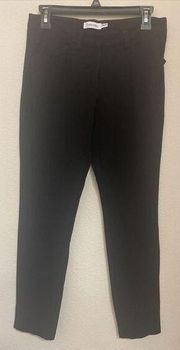 Calvin Klein Womens Black Stretch Skinny Jeggings Size 4