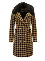 Houndstooth Peacoat
