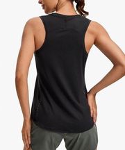 NWT CRZ Yoga Black UPF50+ Tank Top Size Medium