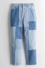 Hollister Ultra High-Rise Patchwork Mom Jeans - 3S / 26x25