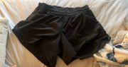 Black Hotty Hot Shorts 4” High-Rise