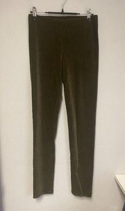 Womens Vince corduroy waist stretch leggings size small