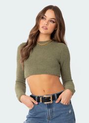 cropped sweater