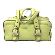 COLE HAAN green leather purse