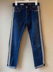 Pilcro Slim Boyfriend Crop Jeans Size 25