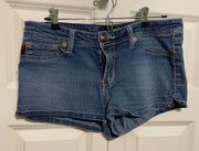 Fragile jean shorts size 13