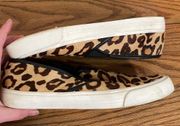 Chicos Brandie Slip On Leopard Flats size 6.5