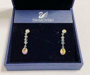 New! Swarovski Crystal Multi Crystal Drop Earrings