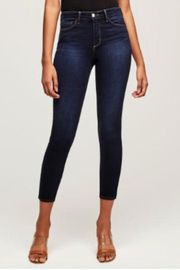 Margot Skinny High Rise Blue Jeans in Lapis Size 25 Inseam 25