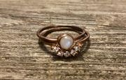 ‼️Pura Vida Rose Gold Nesting Rings - Size 8‼️