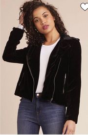 Velvet Bomber Jacket