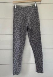 Ryderwear Grey Leopard Instinct Scrunch Leggings