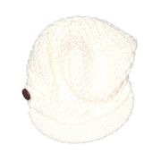 Fossil cream color crochet berry cap/hat