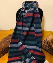 Old Navy Stripe Fringe Scarf