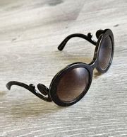 Black Baroque Sunglasses