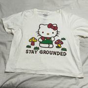 sanrio hello kitty crop top