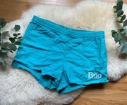 Bud 💕King of Beers Teal Chubbies Short Shorts S