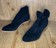 Steve Madden  Leo suede black booties 
Women’s 9M