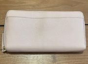 ♠️ PEBBLE PINK LEATHER PURSE WALLET