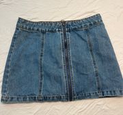 Denim Skirt