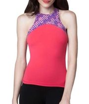 DYI Pink Purple Workout Yoga Tank S