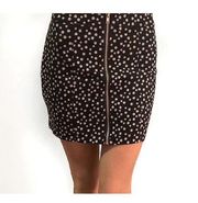 Forever 21  Black and White Daisy Mini Skirted Floral Skirt