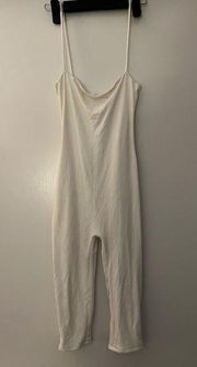 off white Bodycon romper jumpsuit Sz S