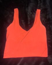 Coral/ pink  align tank