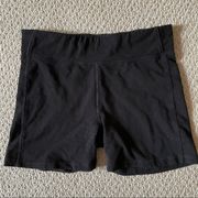 Danskin Black Activewear Athleisure High Rise Bike Shorts Size Medium